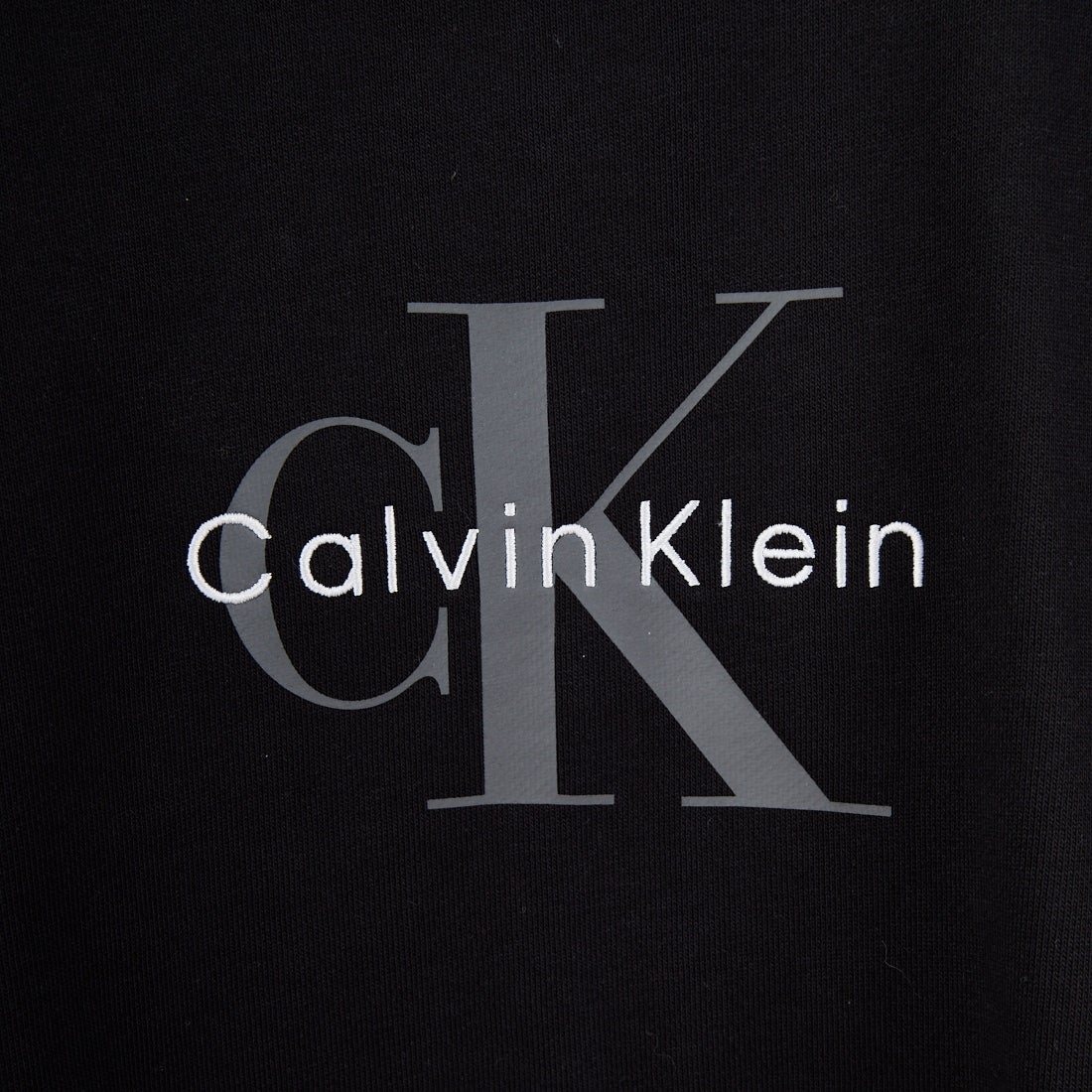 Calvin Klein [カルバンクライン] モノグラムロゴ ロングスリーブフレンチテリースウェット [47B234G] UB1