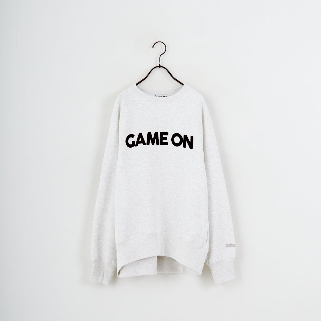 Americana [アメリカーナ] ボリュームスリーブ クルーネックスウェット [BRF-797A-1] ｱｯｼｭ