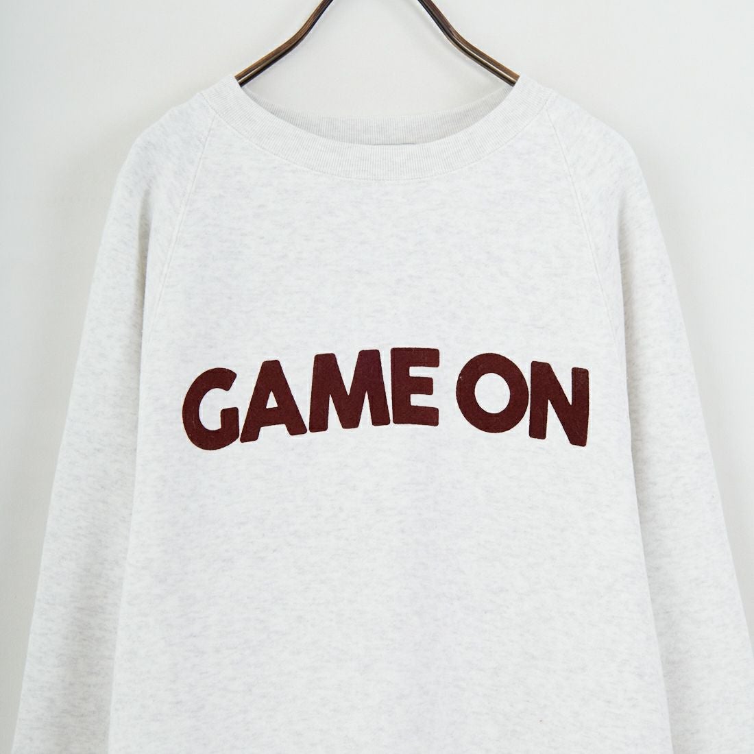 Americana [アメリカーナ] ボリュームスリーブ クルーネックスウェット [BRF-797A-1] ｱｯｼｭ