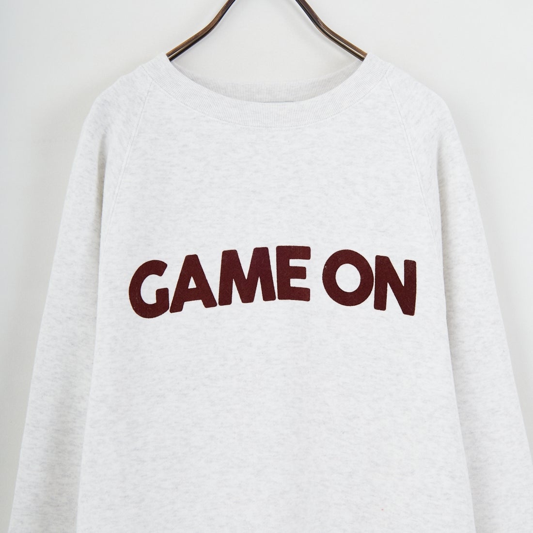 Americana [アメリカーナ] ボリュームスリーブ クルーネックスウェット [BRF-797A-1] ｱｯｼｭ