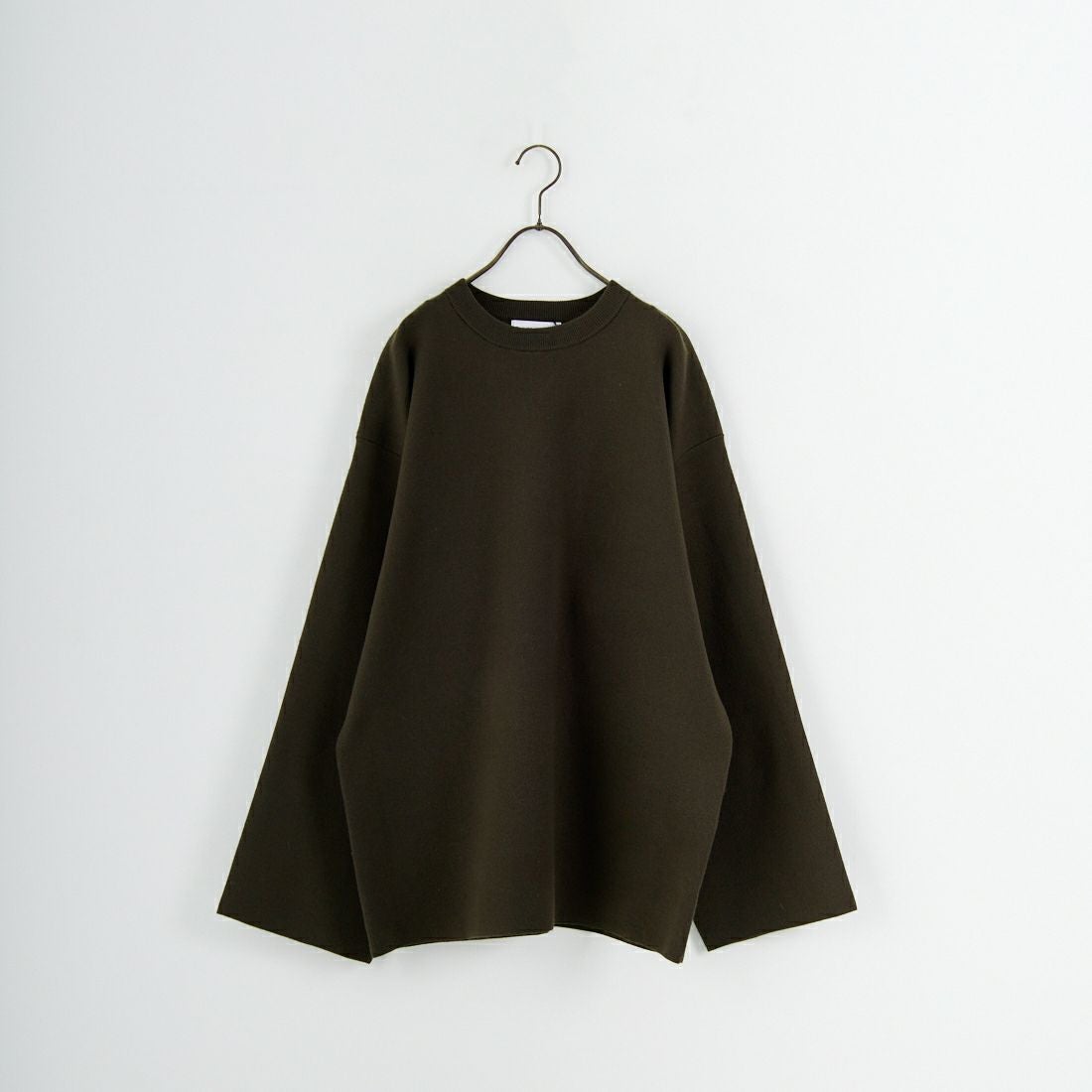 RIM.ARK [リムアーク] ミドルレングス ボックスニットプルオーバー [460JSL70-2211] KHA