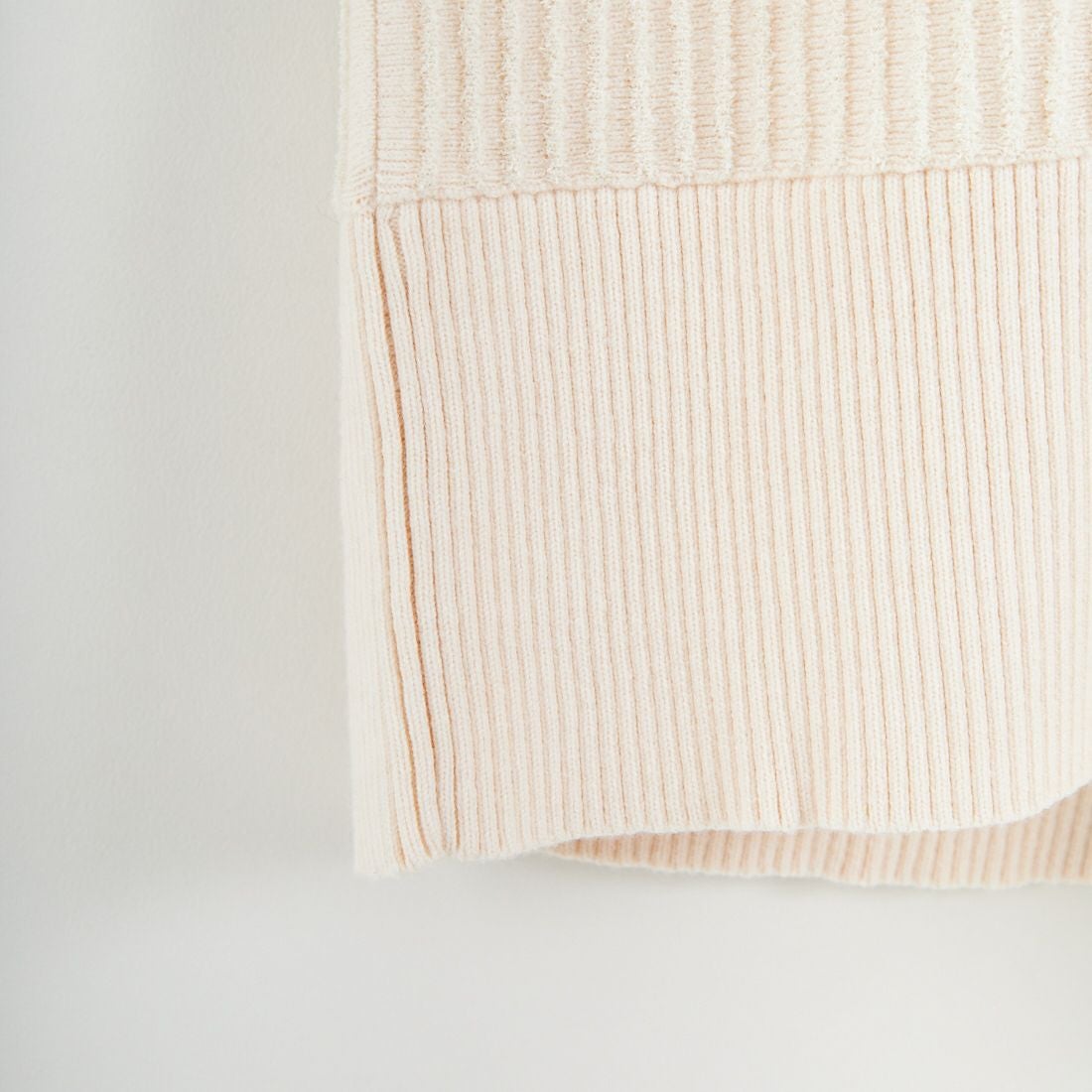 RIM.ARK [リムアーク] ベーシックカラーリブプルオーバー [460JSL70-2271] IVOY