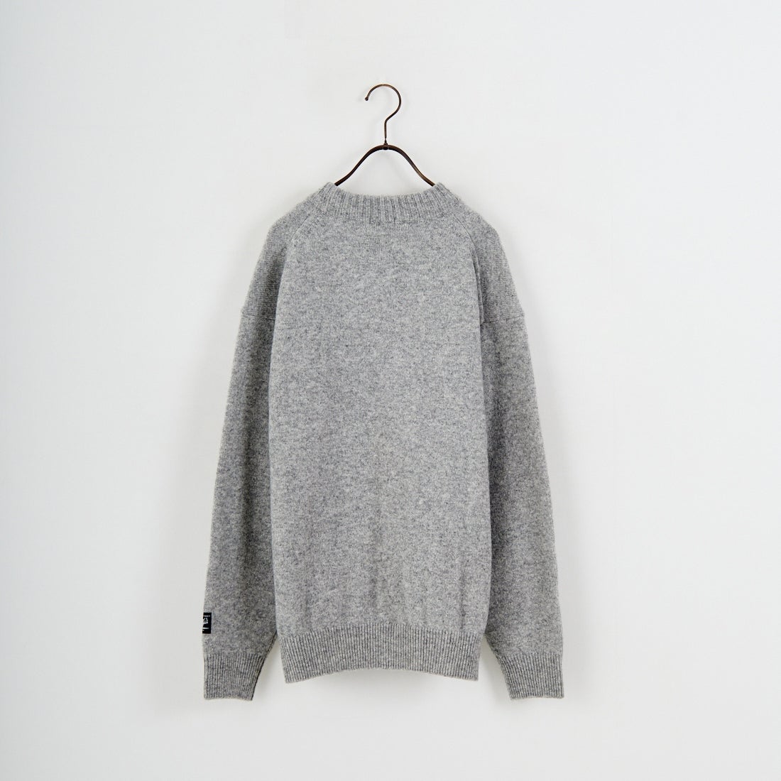 The Endless Summer [エンドレスサマー] BUHI サガラ刺繍ウールニット [AS-25774323] 03 MIX GRY