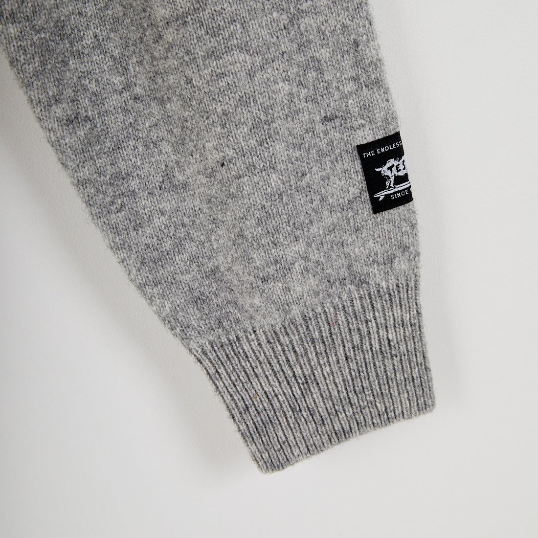 The Endless Summer [エンドレスサマー] BUHI サガラ刺繍ウールニット [AS-25774323] 03 MIX GRY