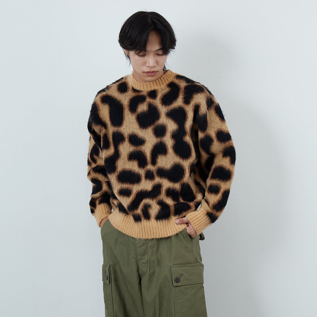 BRNﾚｵﾊﾟｰﾄﾞ&&モデル身長：179cm 着用サイズ：M&&