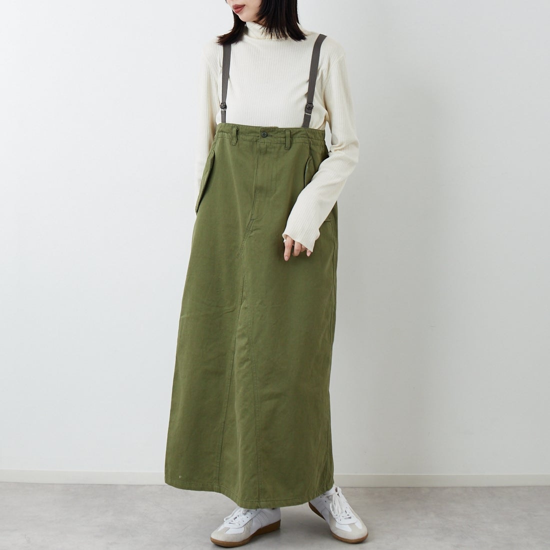 7 ｵﾘｰﾌﾞ&&モデル身長：162cm 着用サイズ：M&&