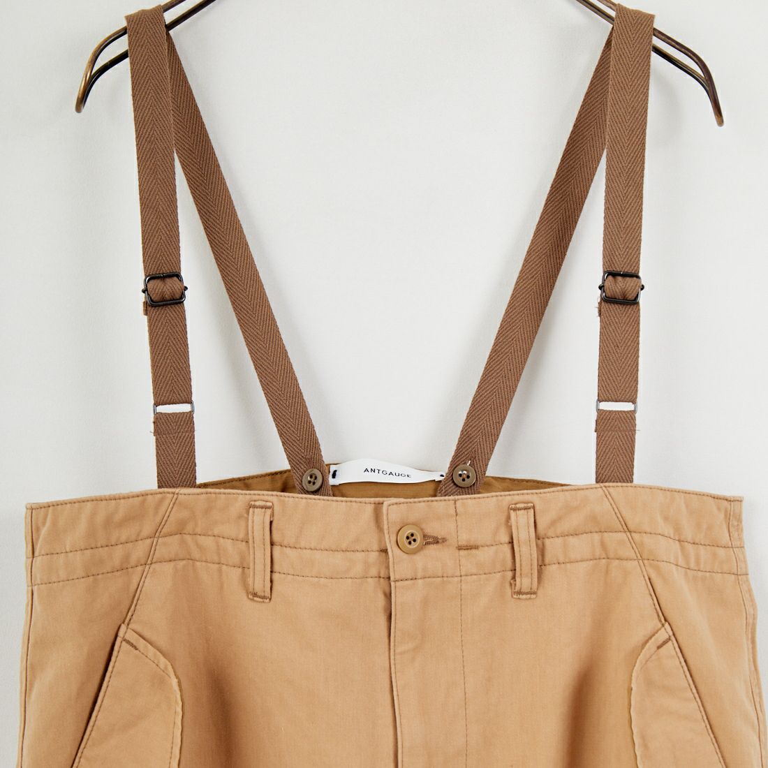 ANTGAUGE [アントゲージ] ミリタリーサロペットスカート [GE531] 22 ｶｰｷ