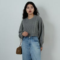 GRAY&&モデル身長：162cm 着用サイズ：F&&