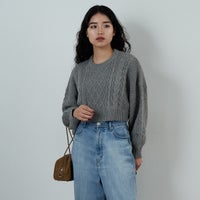 GRAY&&モデル身長：162cm 着用サイズ：F&&