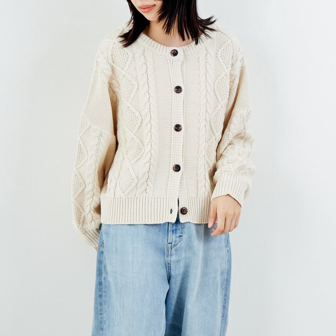BEIGE&&モデル身長：162cm 着用サイズ：F&&