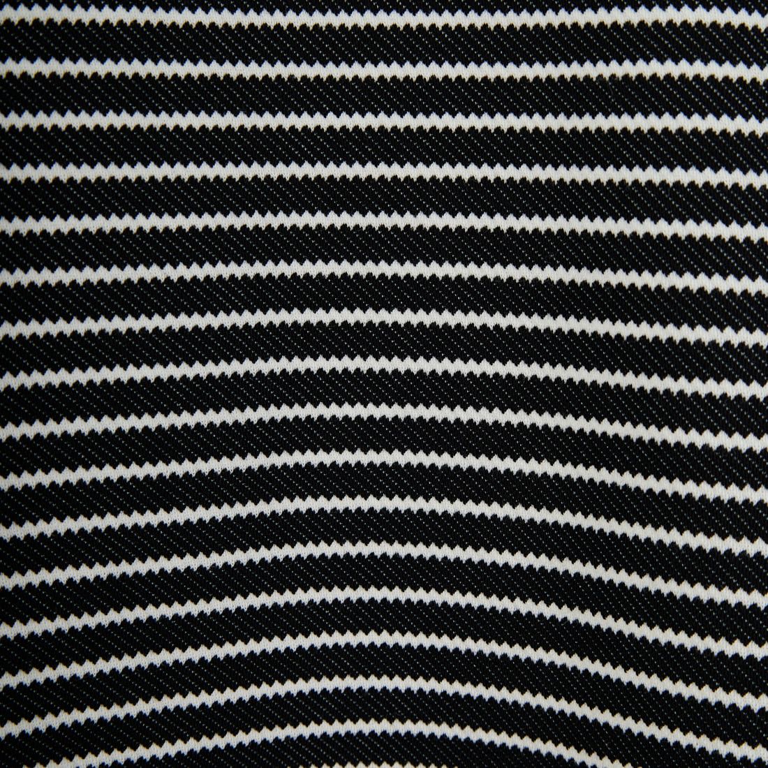 33Degrees [サーティスリーディグリーズ] ドロストボーダーTシャツ [331036IN] BLK/WHT