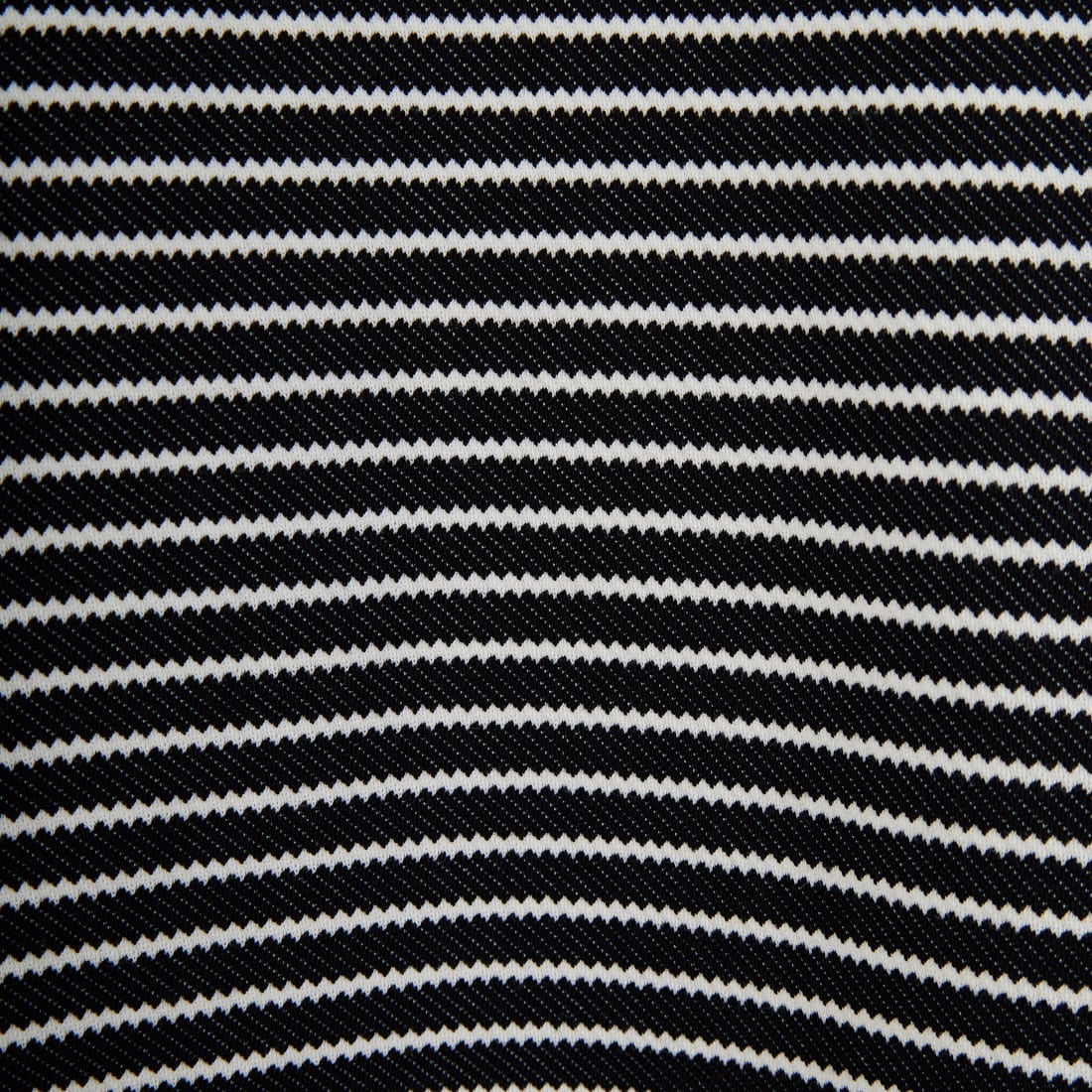 33Degrees [サーティスリーディグリーズ] ドロストボーダーTシャツ [331036IN] BLK/WHT
