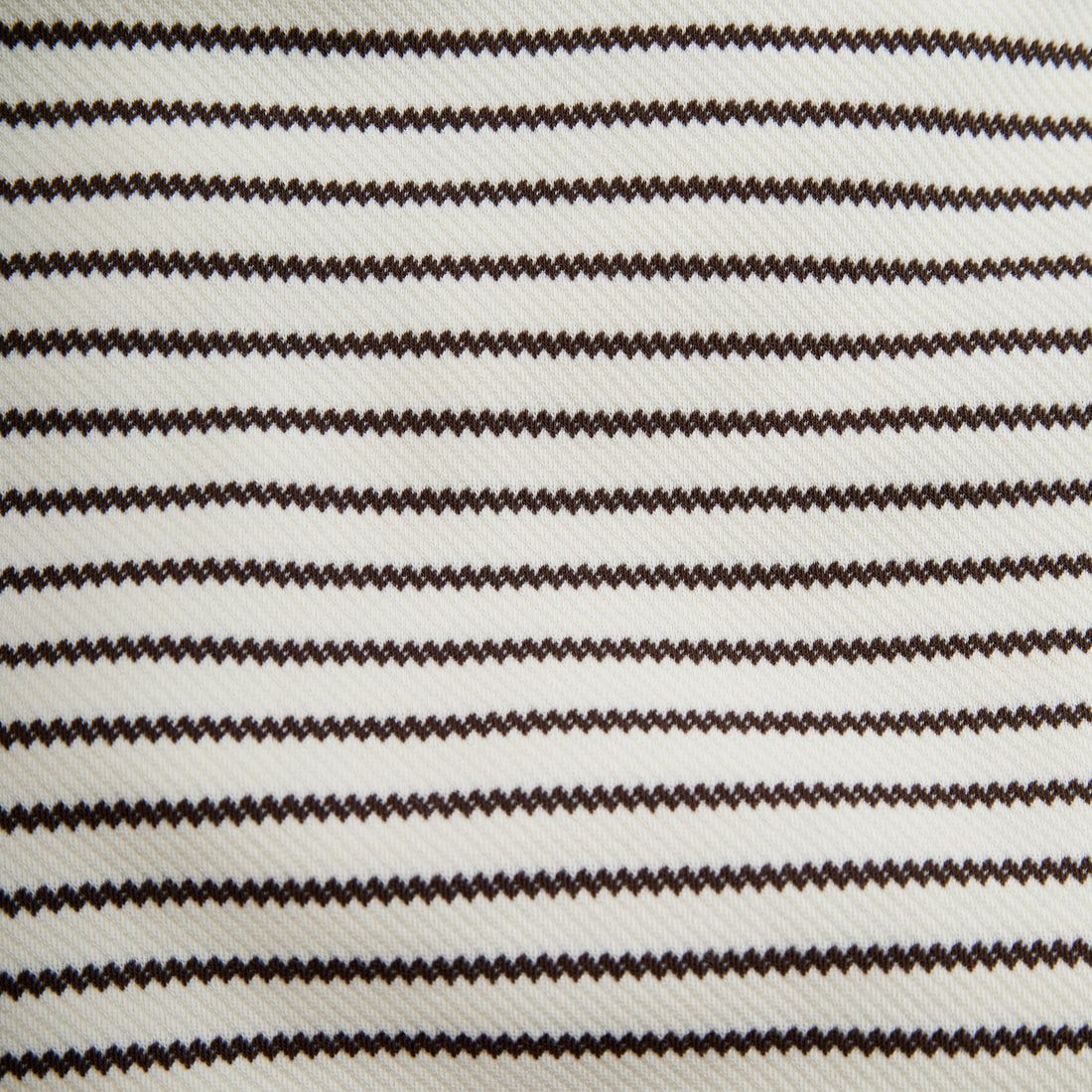 33Degrees [サーティスリーディグリーズ] ドロストボーダーTシャツ [331036IN] WHT/BRN