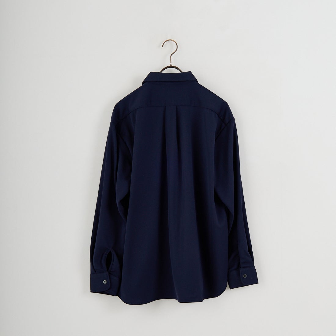 Jeans Factory Clothes [ジーンズファクトリークローズ] ツイルジャージワンナップカラーシャツ [EPC-55105] 4 NAVY