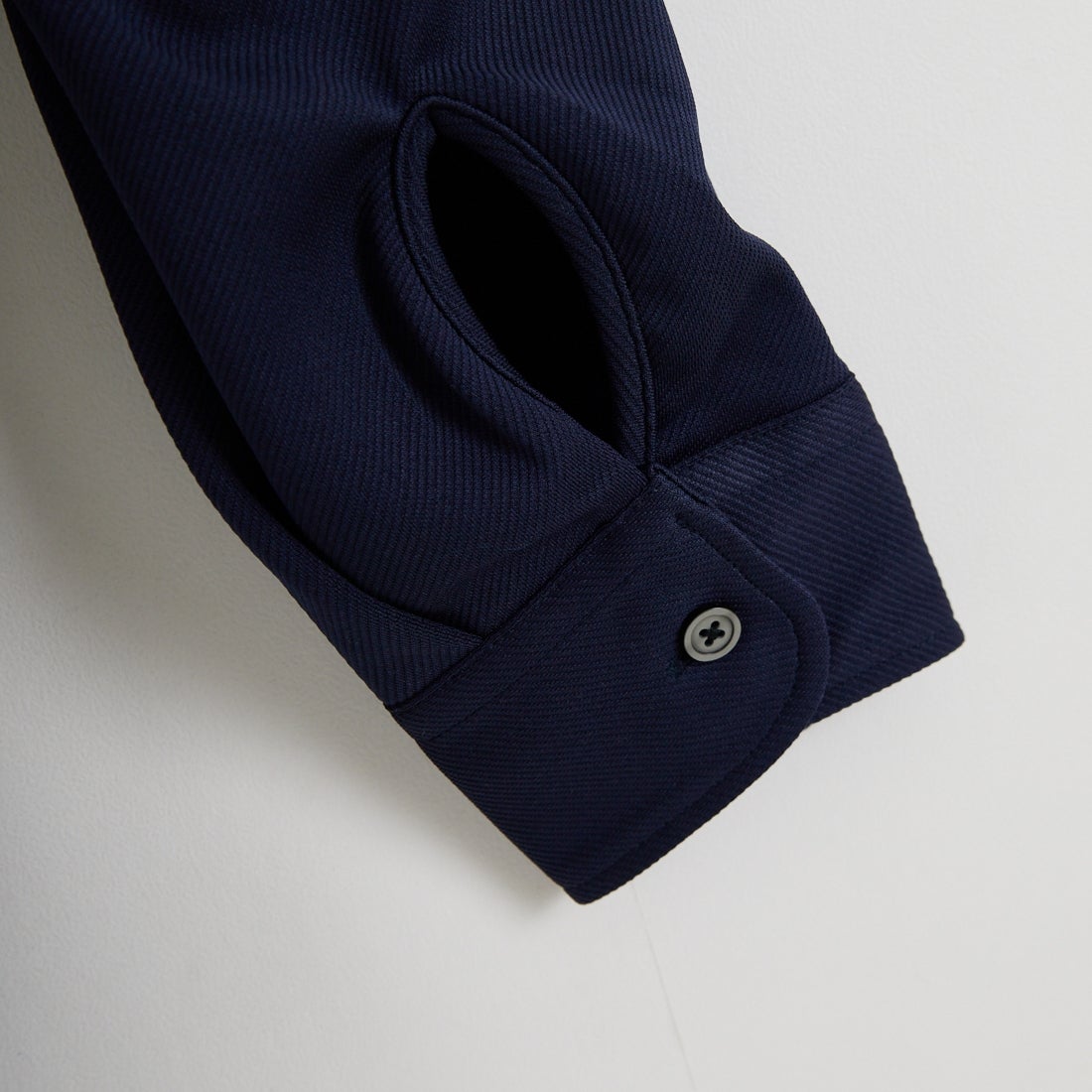 Jeans Factory Clothes [ジーンズファクトリークローズ] ツイルジャージワンナップカラーシャツ [EPC-55105] 4 NAVY