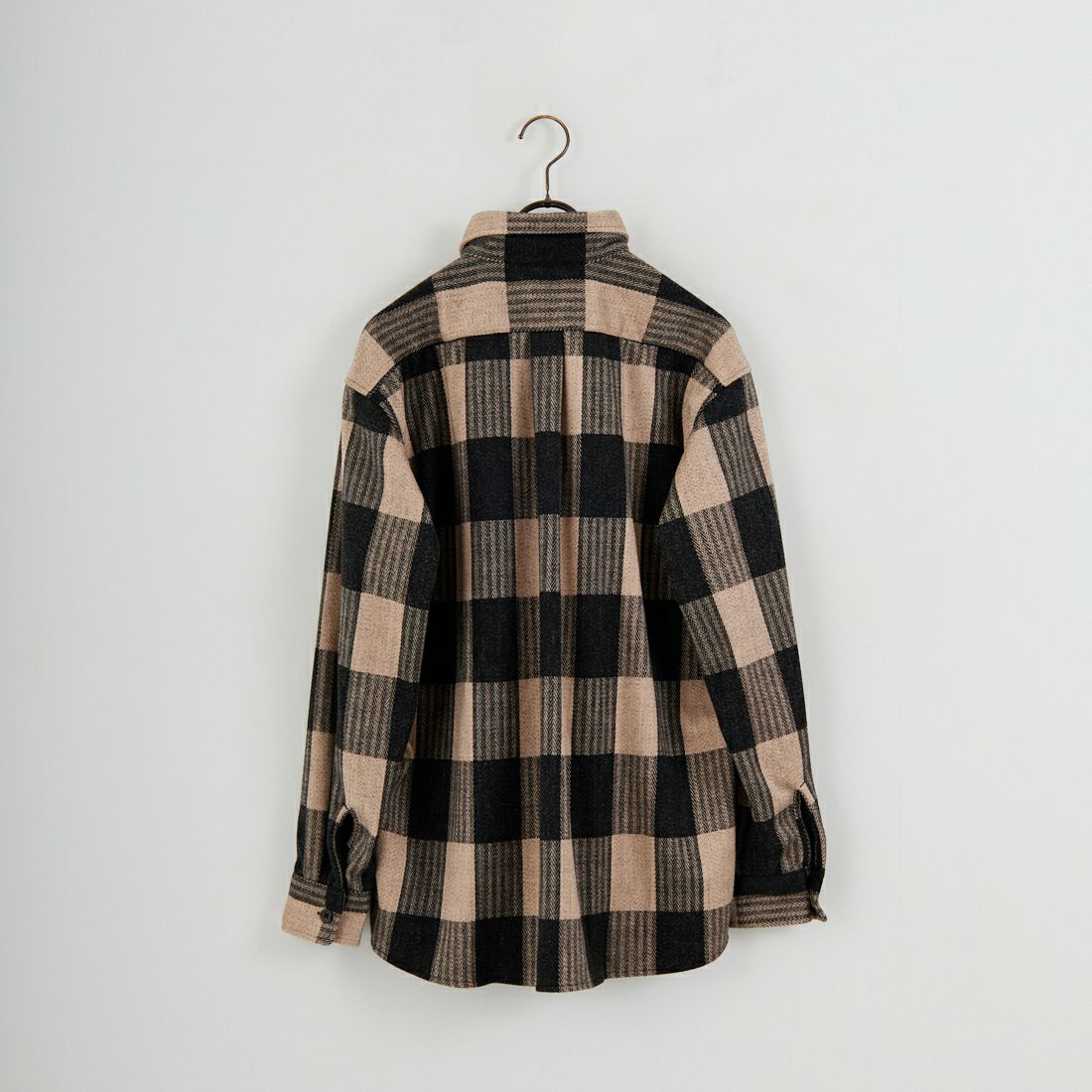 Jeans Factory Clothes [ジーンズファクトリークローズ] ヘビーフランネルCPOシャツ [EPC-55115] 1 BEIGE