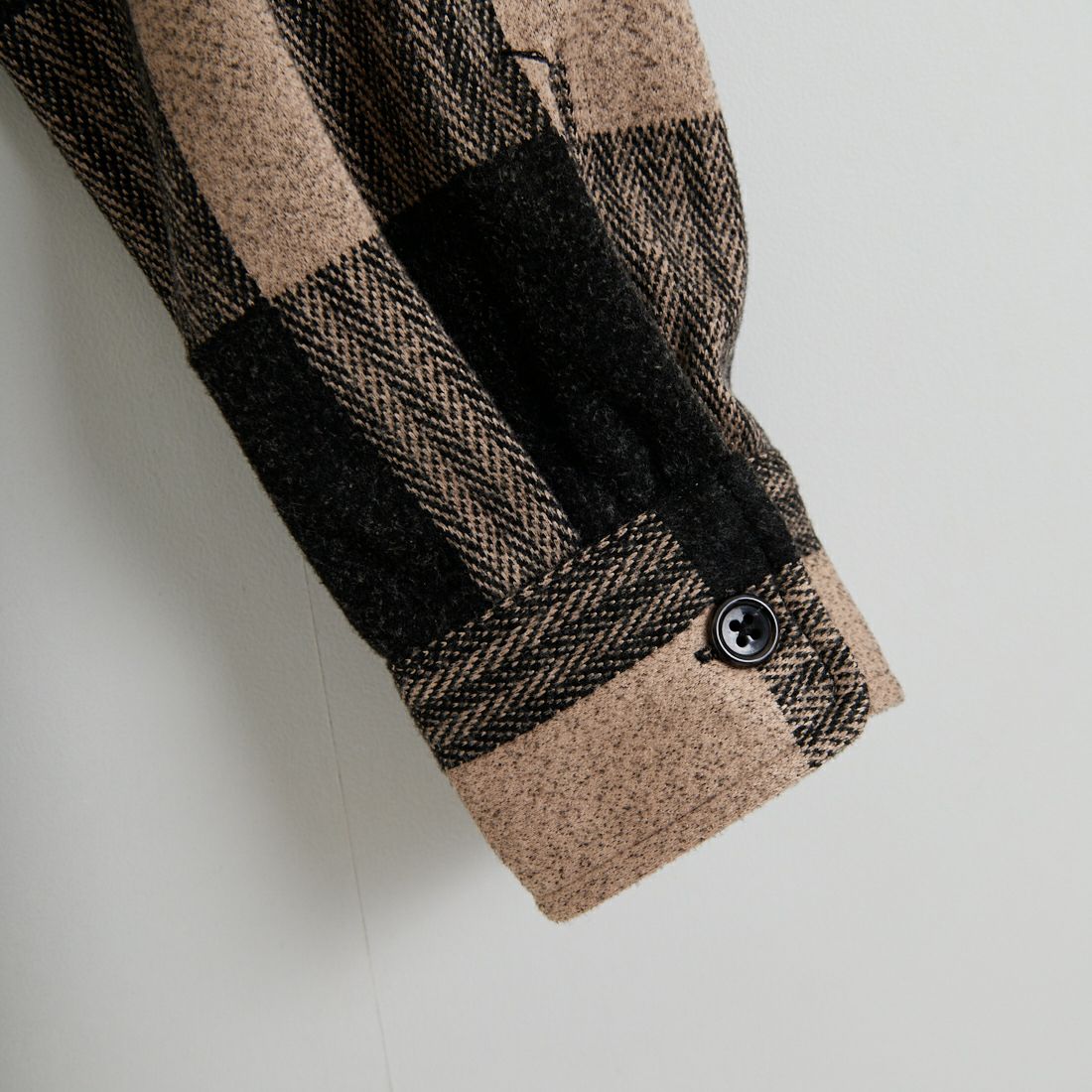 Jeans Factory Clothes [ジーンズファクトリークローズ] ヘビーフランネルCPOシャツ [EPC-55115] 1 BEIGE