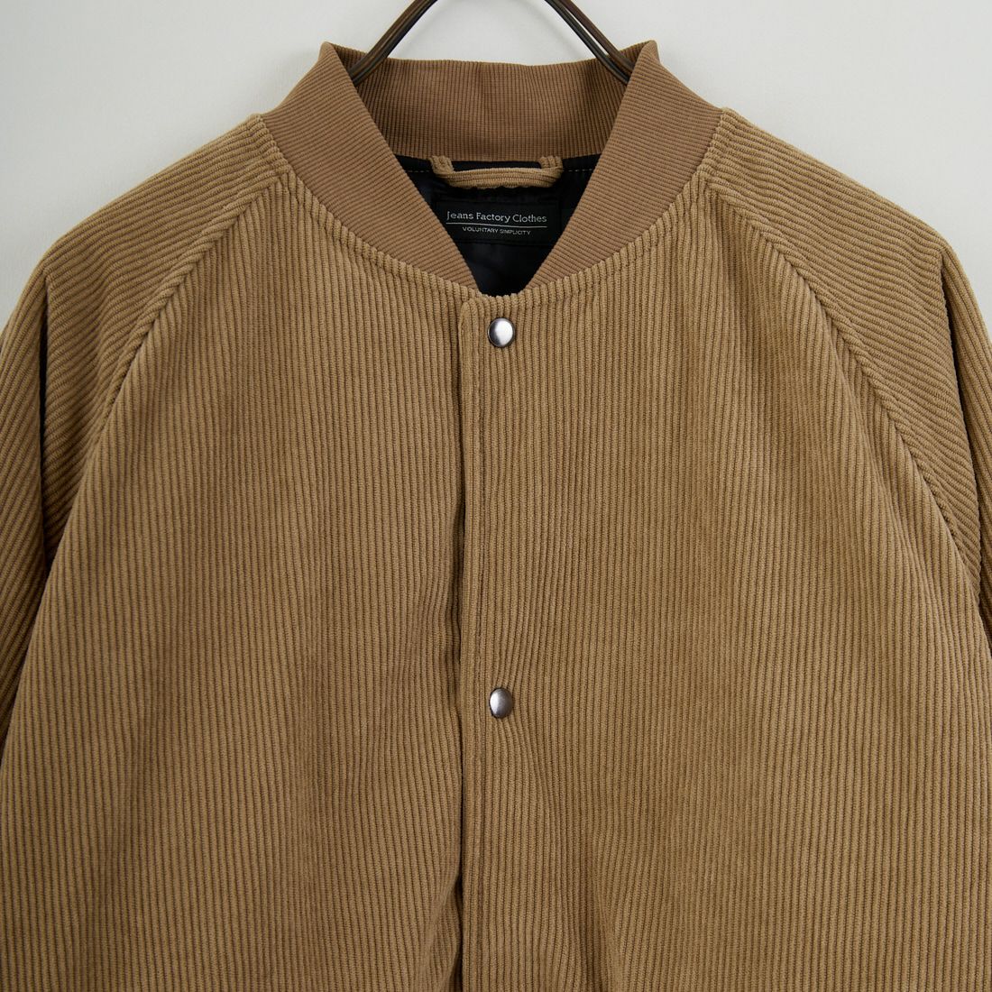 Jeans Factory Clothes [ジーンズファクトリークローズ] テックコールコーチジャケット [EPC-57403] 1 BEIGE