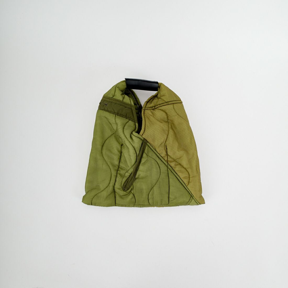 THRIFTY LOOK [スリフティールック] トライアングルスモールトートバッグ [TL25S021] OLIVE