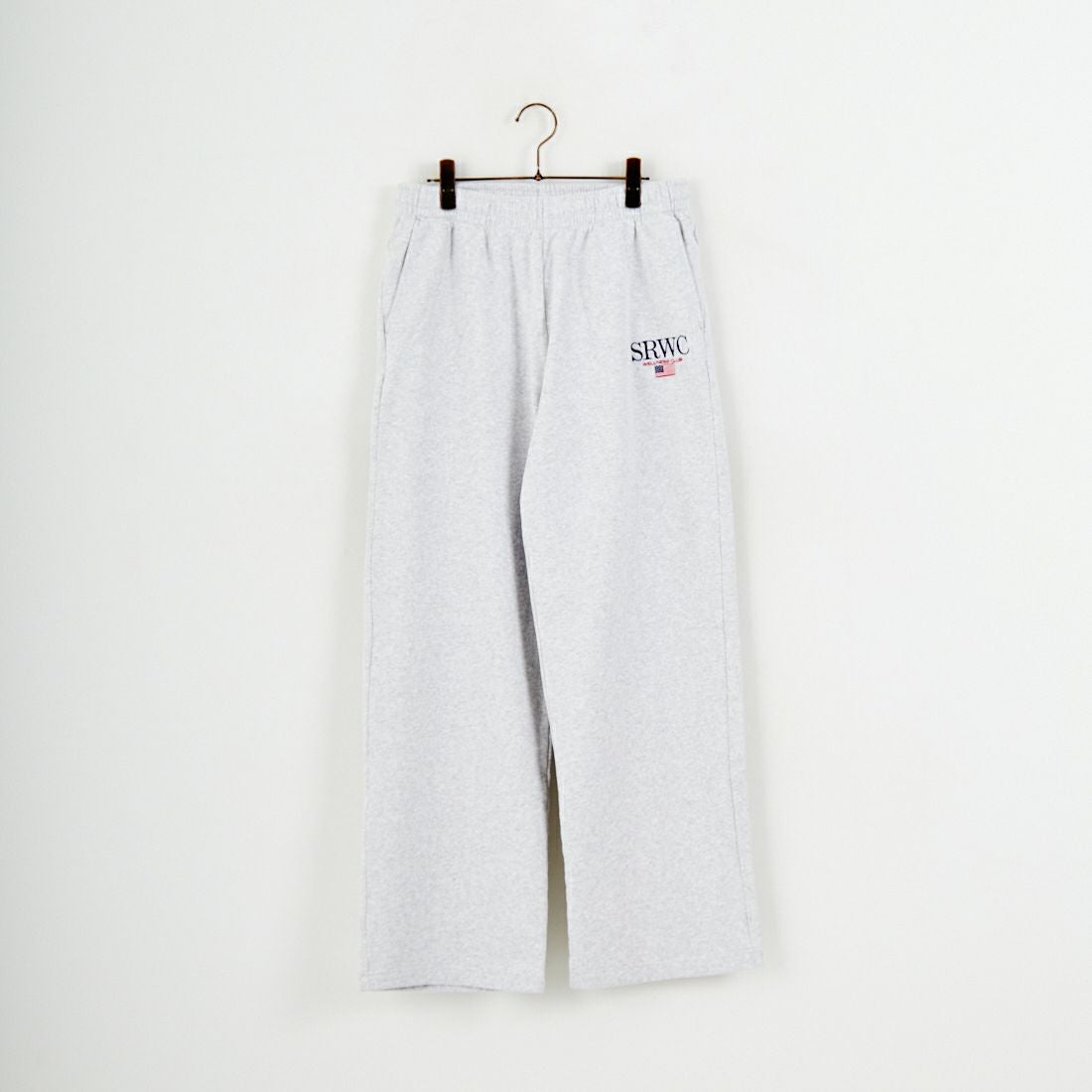 Sporty&Rich [スポーティアンドリッチ] ノーティカル刺繍ワイドスウェットパンツ [PA05563177] H.GRAY