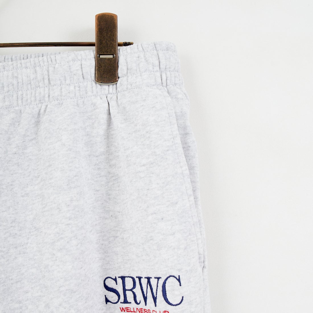 Sporty&Rich [スポーティアンドリッチ] ノーティカル刺繍ワイドスウェットパンツ [PA05563177] H.GRAY