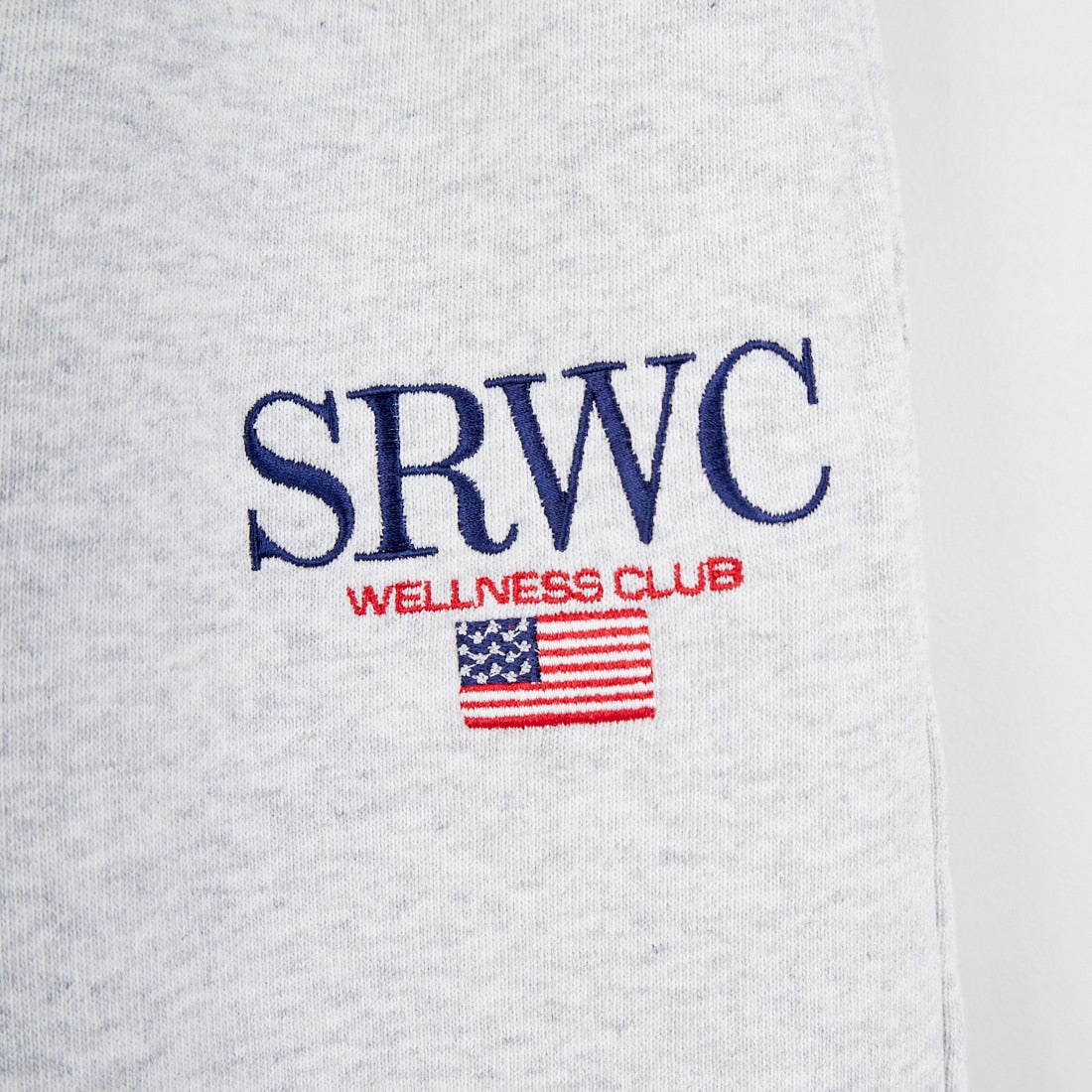 Sporty&Rich [スポーティアンドリッチ] ノーティカル刺繍ワイドスウェットパンツ [PA05563177] H.GRAY