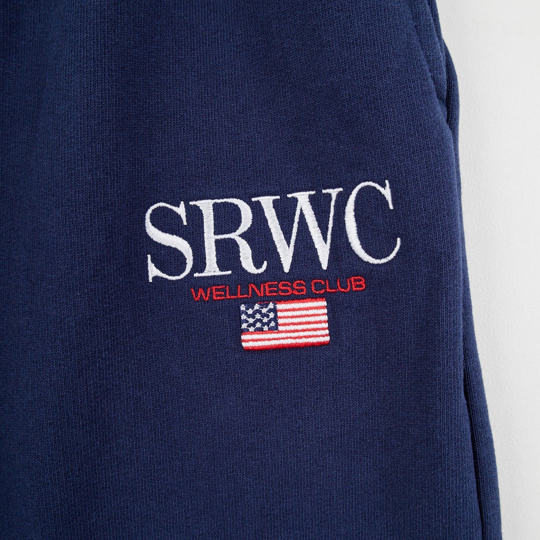 Sporty&Rich [スポーティアンドリッチ] ノーティカル刺繍ワイドスウェットパンツ [PA05563177] D.NAVY