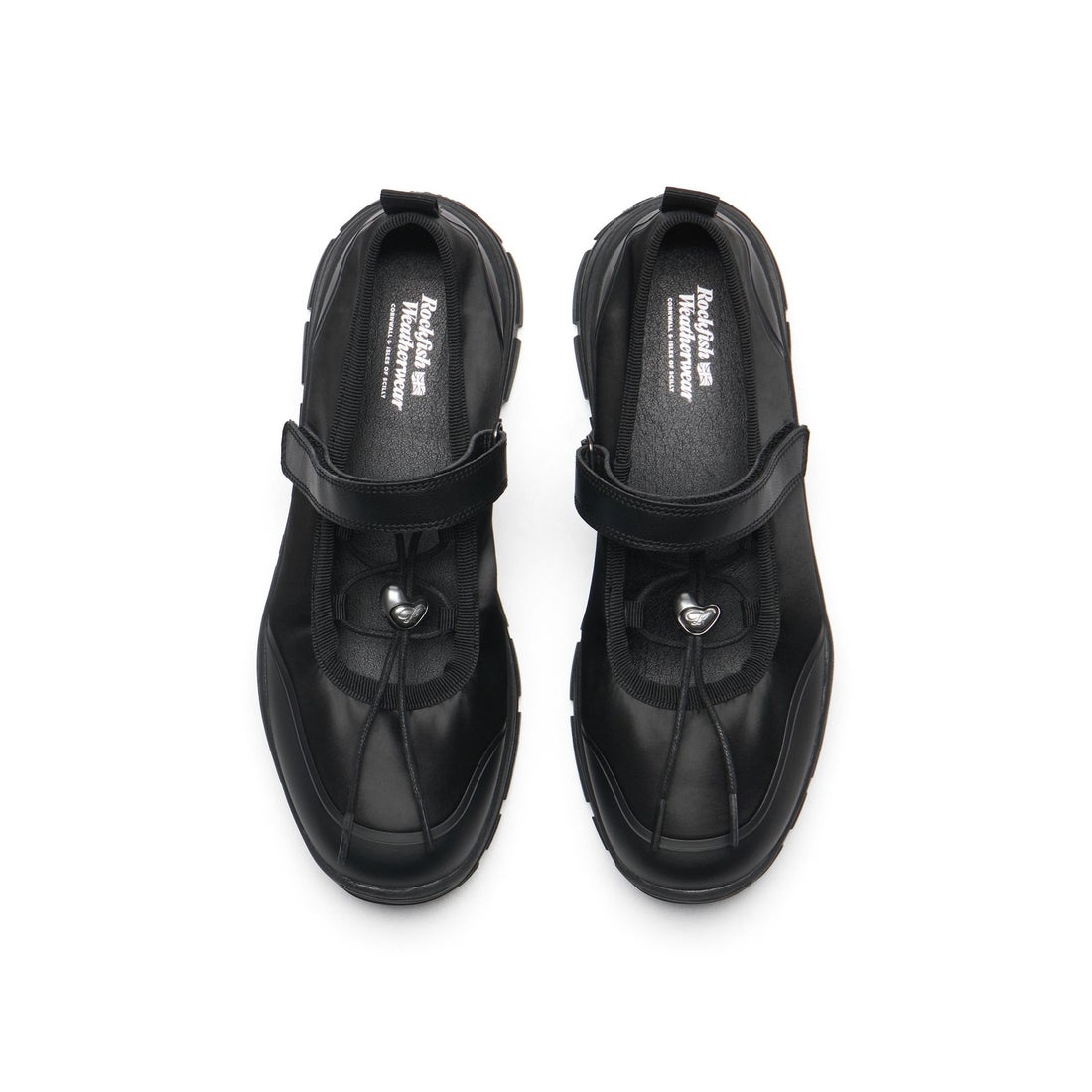 Rockfish Weatherwear [ロックフィッシュ ウェザーウェア] ストリング メリージェーンシューズ [RF1SHBF1SK013] BK