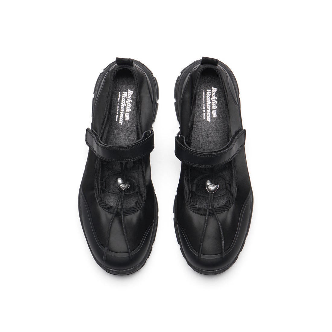 Rockfish Weatherwear [ロックフィッシュ ウェザーウェア] ストリング メリージェーンシューズ [RF1SHBF1SK013] BK