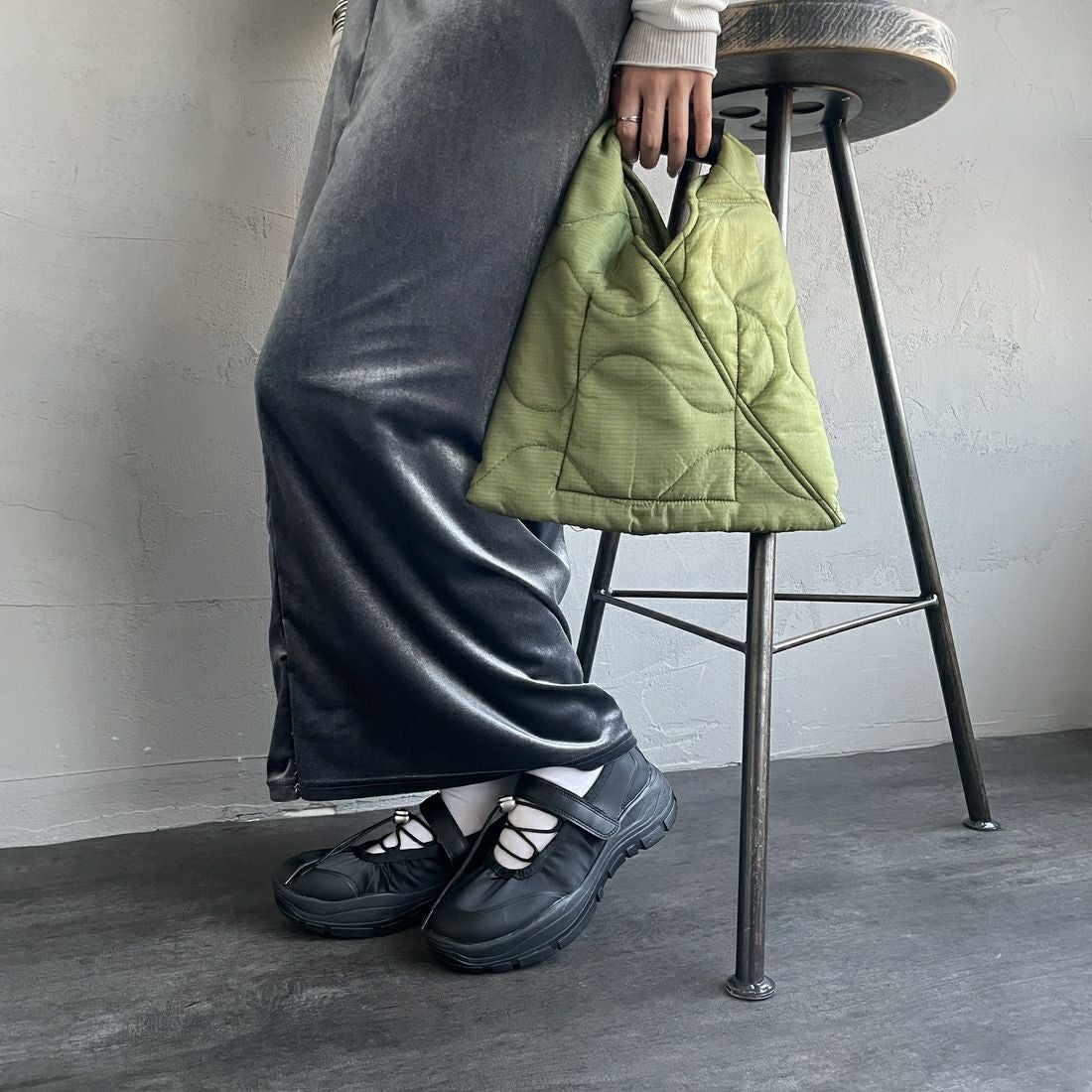 Rockfish Weatherwear [ロックフィッシュ ウェザーウェア] ストリング メリージェーンシューズ [RF1SHBF1SK013] BK