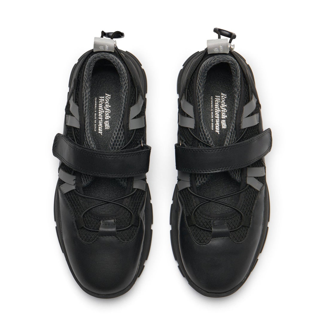 Rockfish Weatherwear [ロックフィッシュ ウェザーウェア] ベルクロスニーカー [RF1SHBF1SK003] BK