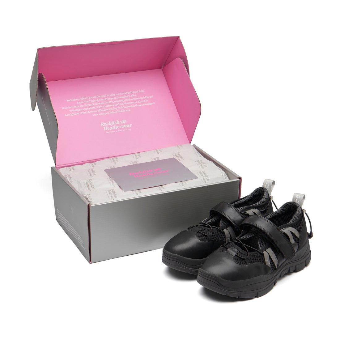 Rockfish Weatherwear [ロックフィッシュ ウェザーウェア] ベルクロスニーカー [RF1SHBF1SK003] BK