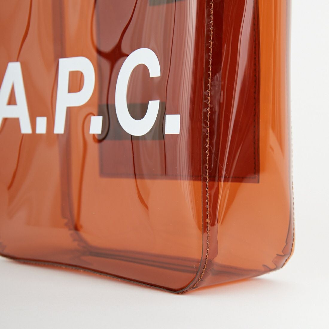 A.P.C. [アー・ペー・セー] Lou スモールトートバッグ [TOTE-LOU-SMALL] 88 MARRON
