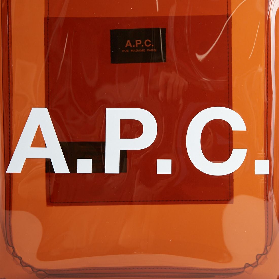 A.P.C. [アー・ペー・セー] Lou スモールトートバッグ [TOTE-LOU-SMALL] 88 MARRON