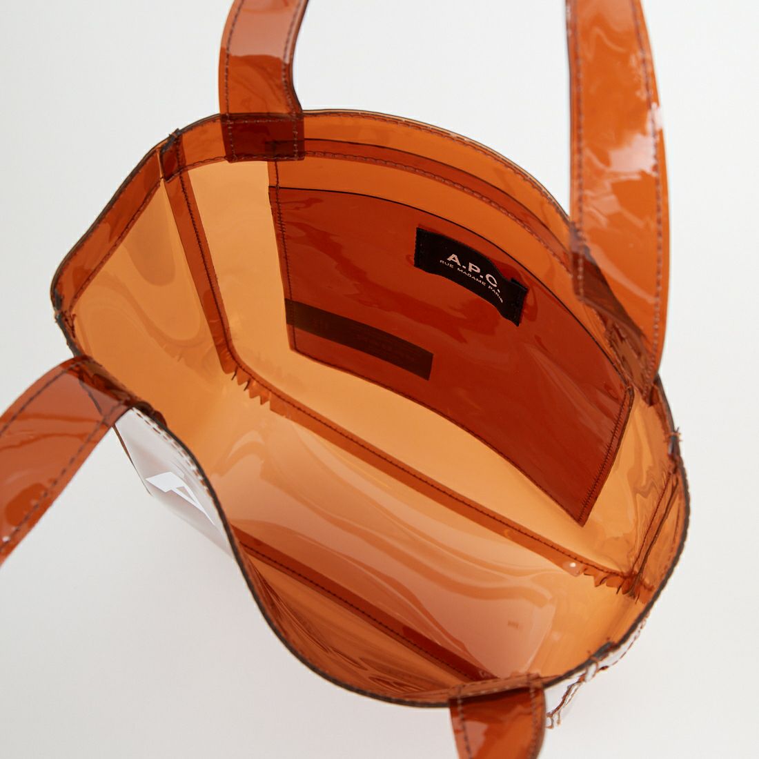 A.P.C. [アー・ペー・セー] Lou スモールトートバッグ [TOTE-LOU-SMALL] 88 MARRON