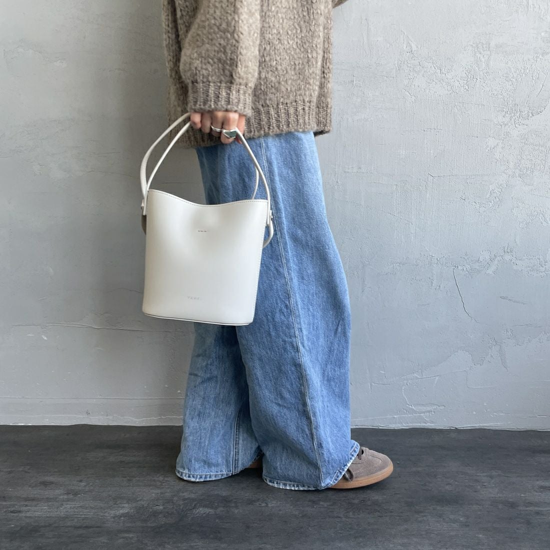 YAHKI [ヤーキ] フェイクレザークロスボディバッグ [YH-770] IVORY