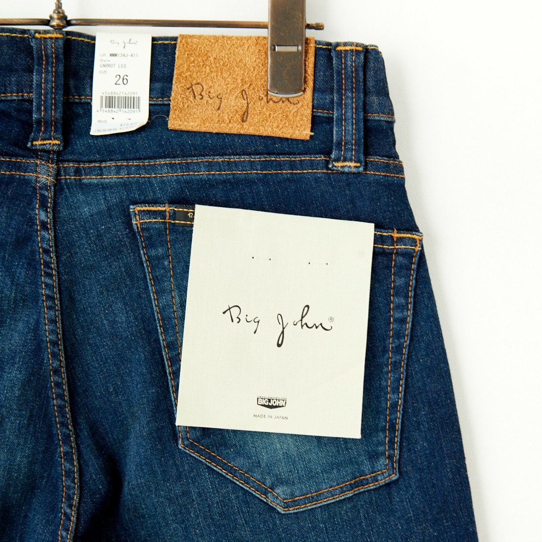 BIG JOHN [ビッグジョン] キャロットレッグ [MMM134J] 411