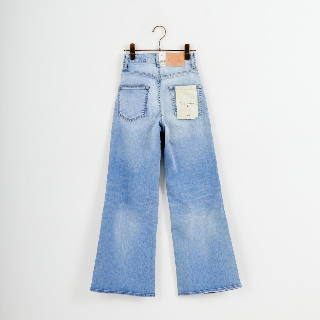 BIG JOHN [ビッグジョン] ワイドフレアカットデニム [MML203N] 618