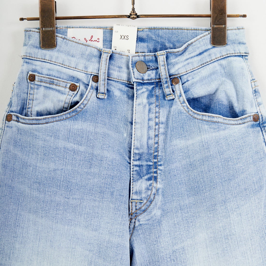 BIG JOHN [ビッグジョン] ワイドフレアカットデニム [MML203N] 618