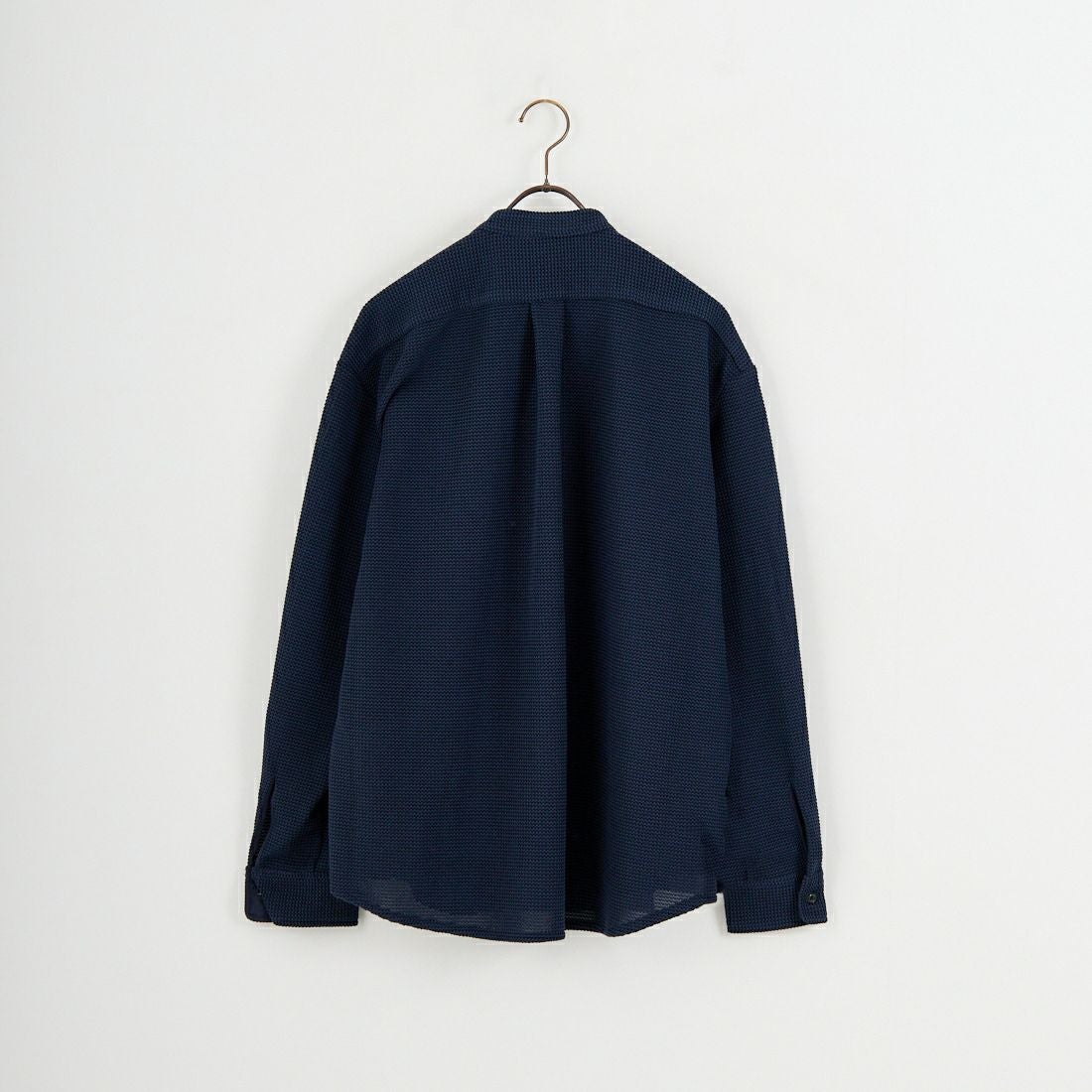 Jeans Factory Clothes [ジーンズファクトリークローズ] ラッセルドビーバンドカラーシャツ [EPC-55110] 3 NAVY