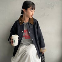 DENIM&&モデル身長：150cm 着用サイズ：36&&
