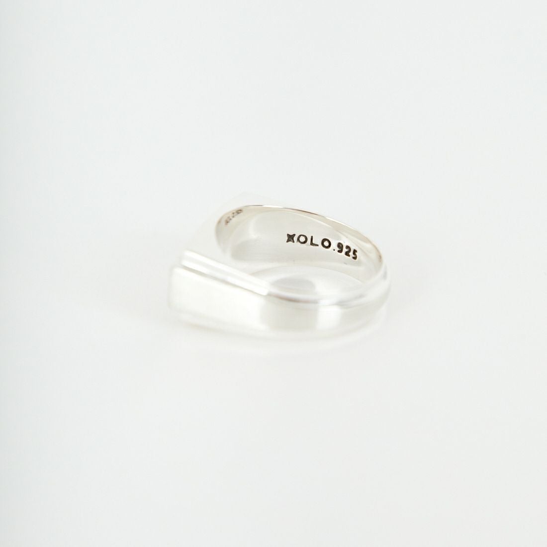 XOLO JEWELRY [ショロジュエリー] センターウェイトリング ウィズヘアライン [XOR124] SILVER