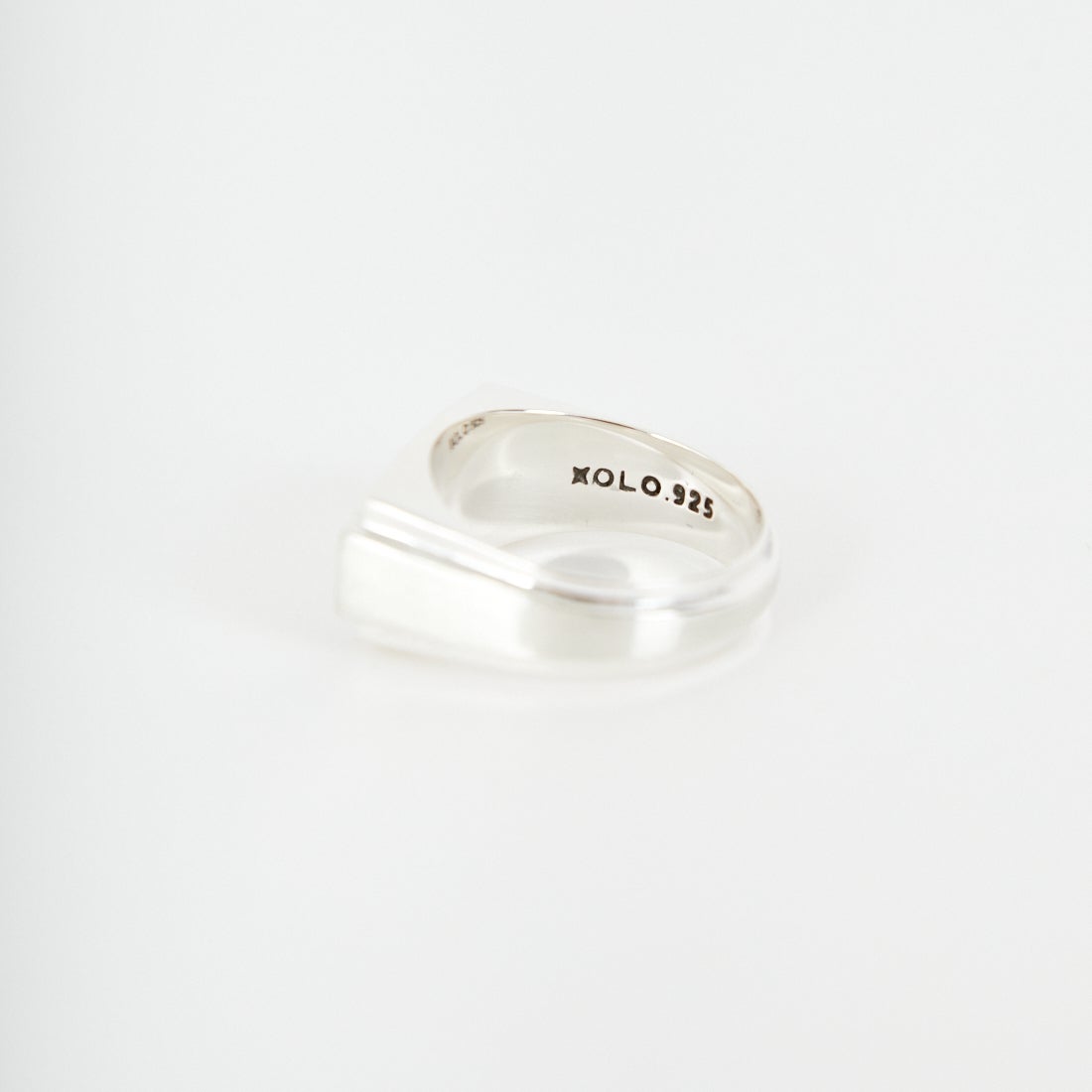 XOLO JEWELRY [ショロジュエリー] センターウェイトリング ウィズヘアライン [XOR124] SILVER