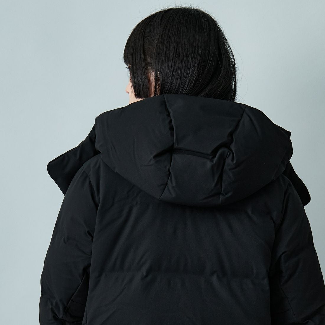 DESCENTE ALLTERRAIN [デサントオルテライン] 水沢ダウン アンカーハーフコート [DU5FDJM3L] BK00