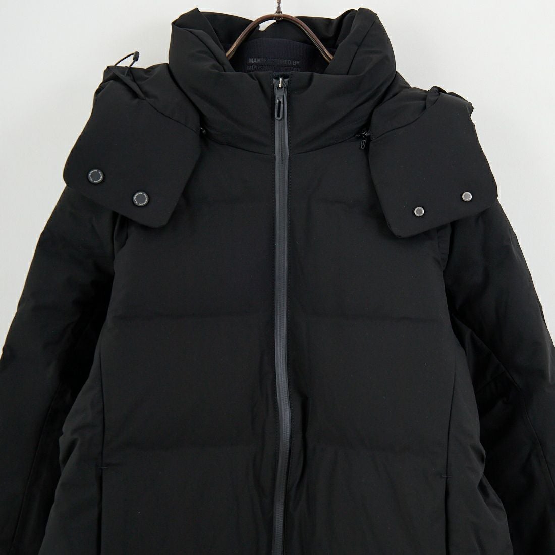 DESCENTE ALLTERRAIN [デサントオルテライン] 水沢ダウン アンカーハーフコート [DU5FDJM3L] BK00