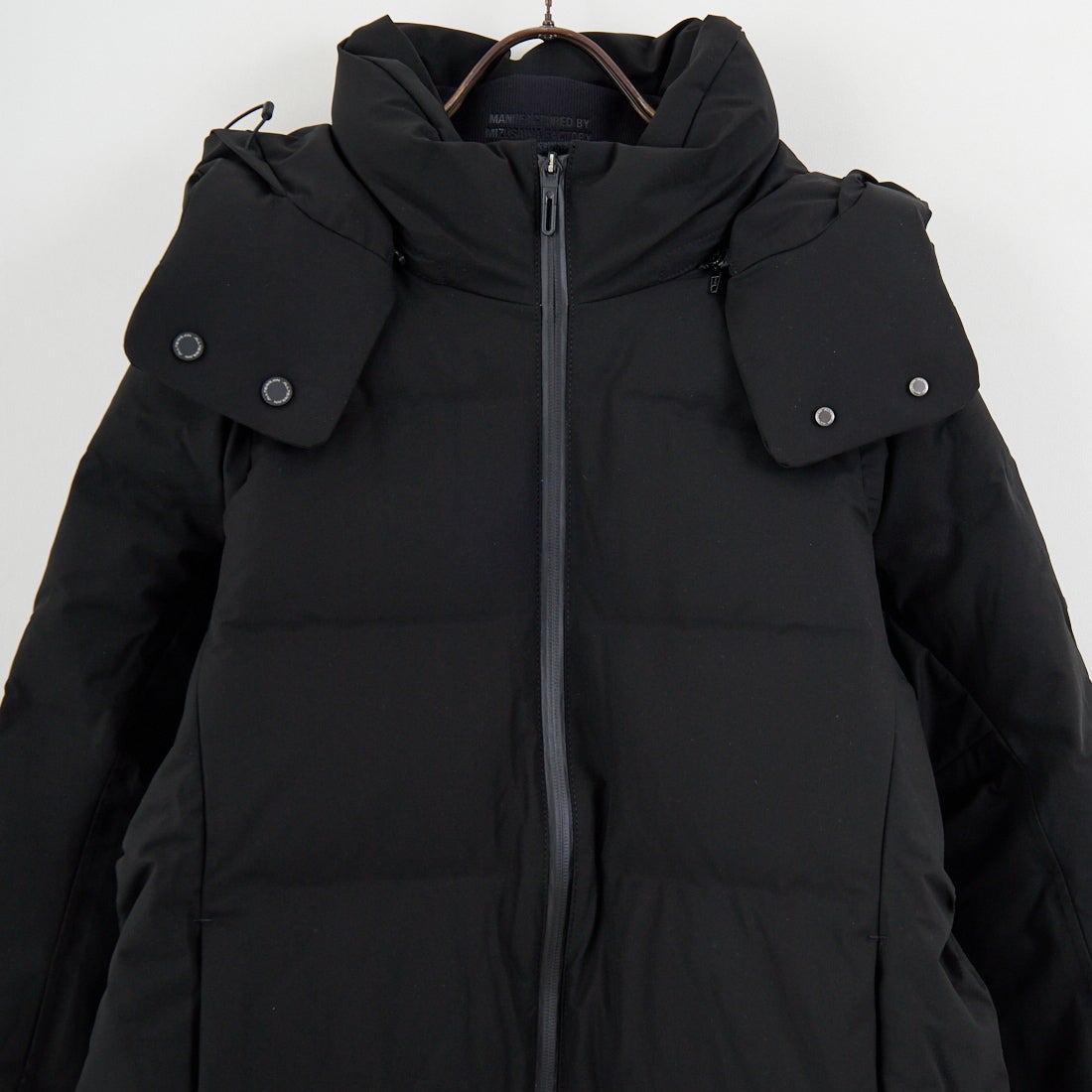 DESCENTE ALLTERRAIN [デサントオルテライン] 水沢ダウン アンカーハーフコート [DU5FDJM3L] BK00