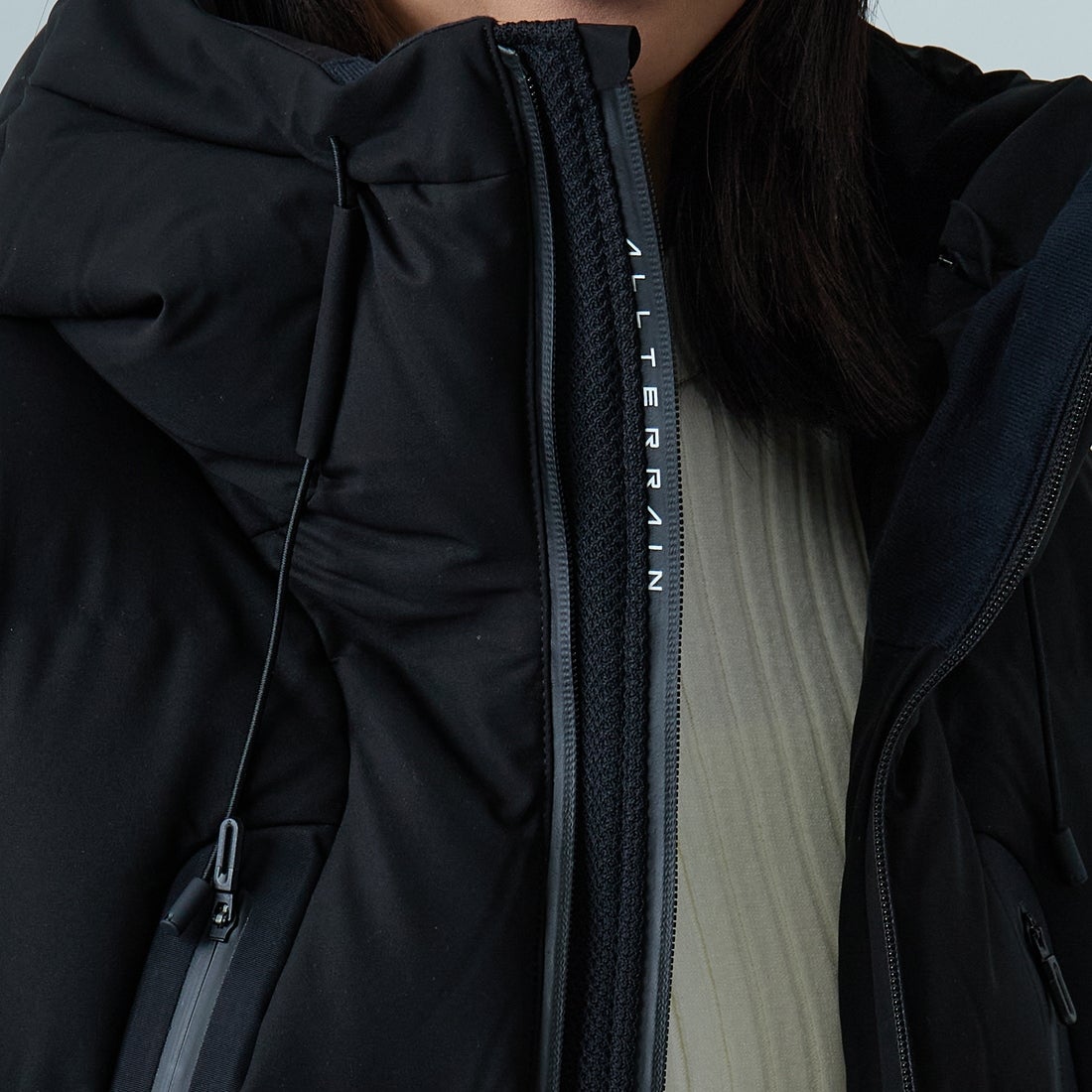 DESCENTE ALLTERRAIN [デサントオルテライン] 水沢ダウン マウンテニア [DU5FDJM1L] BK00