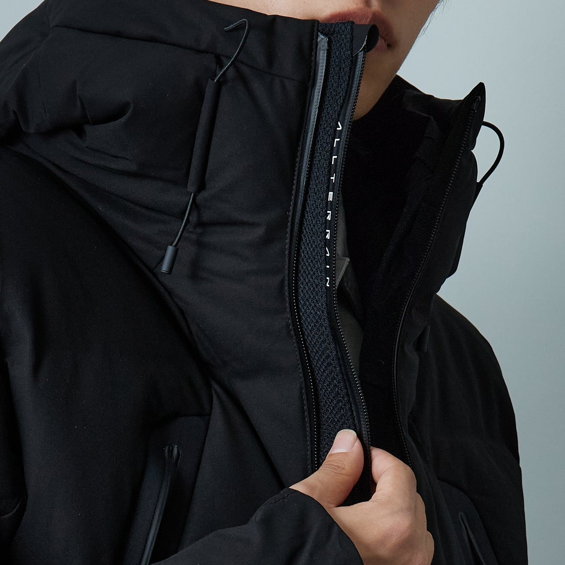 DESCENTE ALLTERRAIN [デサントオルテライン] 水沢ダウン マウンテニア [DU5FDJM1M] BK00