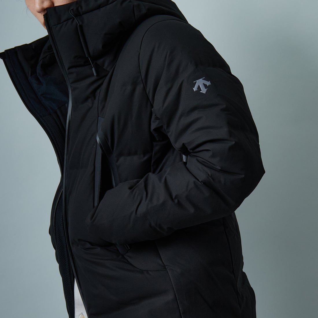 DESCENTE ALLTERRAIN [デサントオルテライン] 水沢ダウン アンカー [DU5FDJM3M] BK00