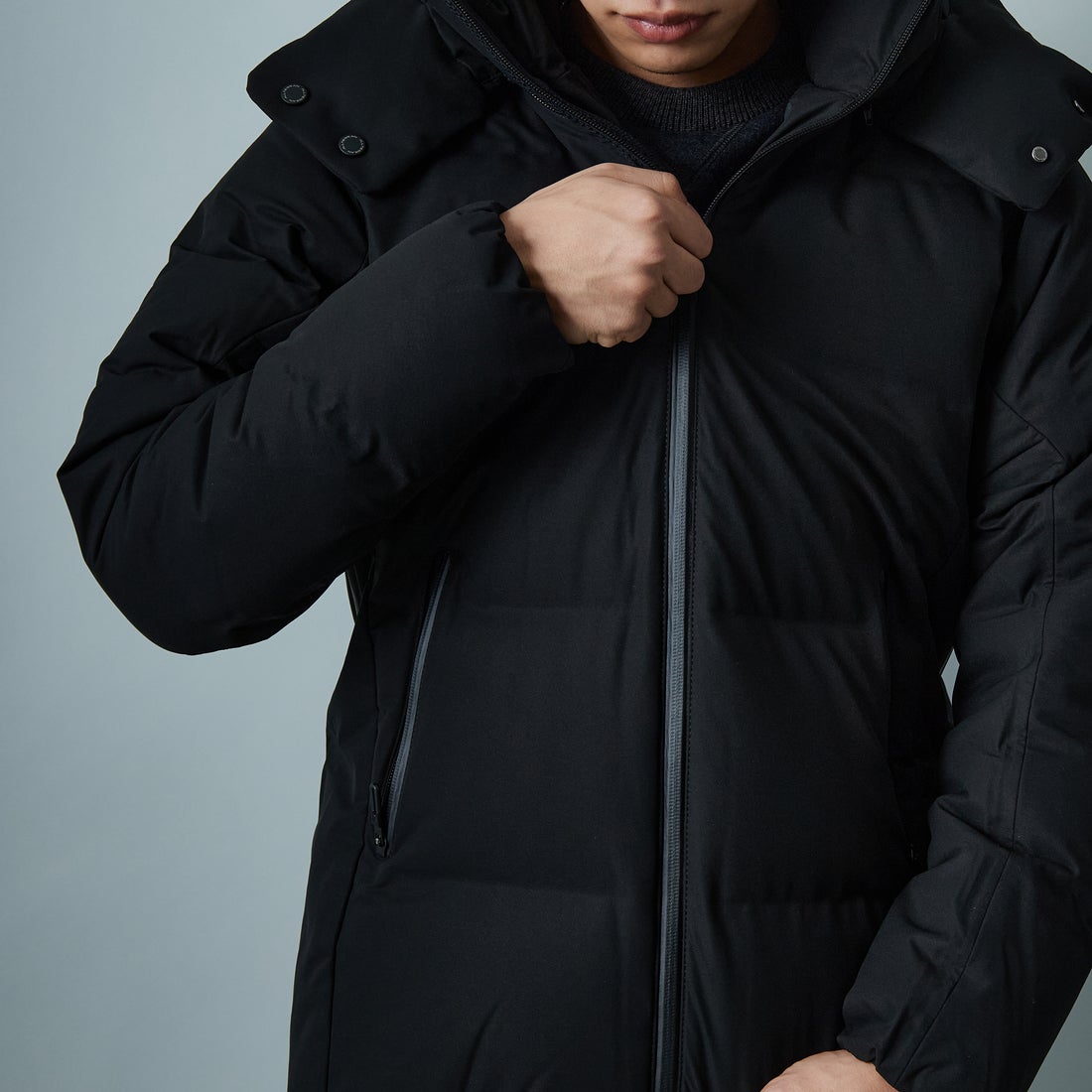 DESCENTE ALLTERRAIN [デサントオルテライン] 水沢ダウン アンカー [DU5FDJM3M] BK00